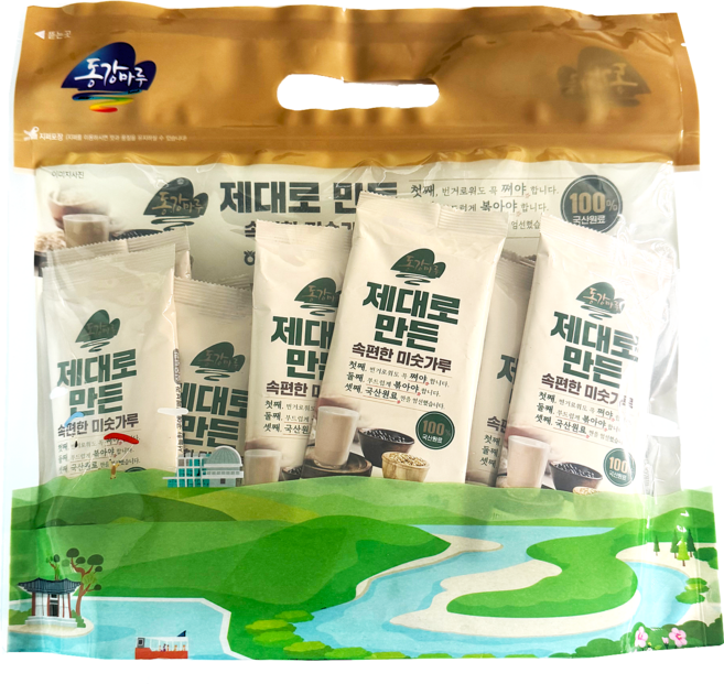 영월농협 동강마루 제대로 만든 속편한 국산 미숫가루, 15개, 40g