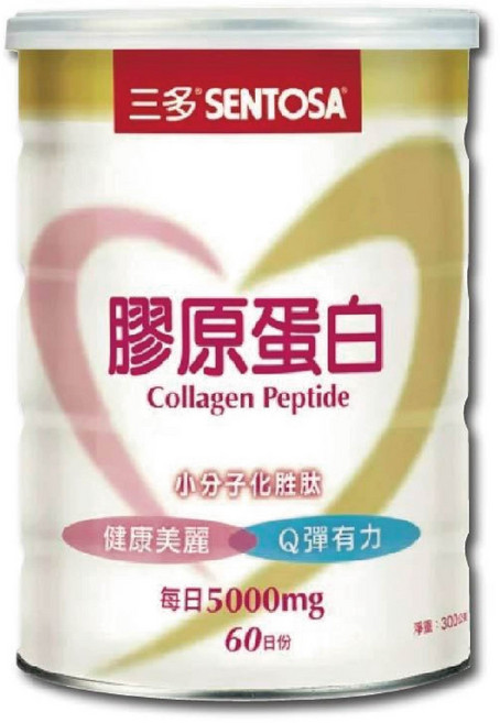 三多膠原蛋白 300g/罐 - 健康美麗 Q彈美麗 台灣公司貨, 1個, 300g
