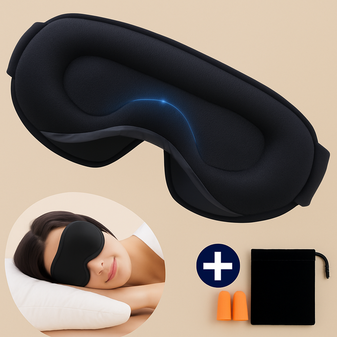 레브온 빛차단 끝판 코편한 3D 수면안대