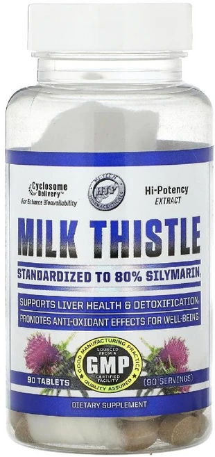 Hi Tech Pharmaceuticals 밀크시슬 90정(1정당 360mg) Pharmaceuticals (하이테크 파마슈티컬스), 1개 - 쿠팡