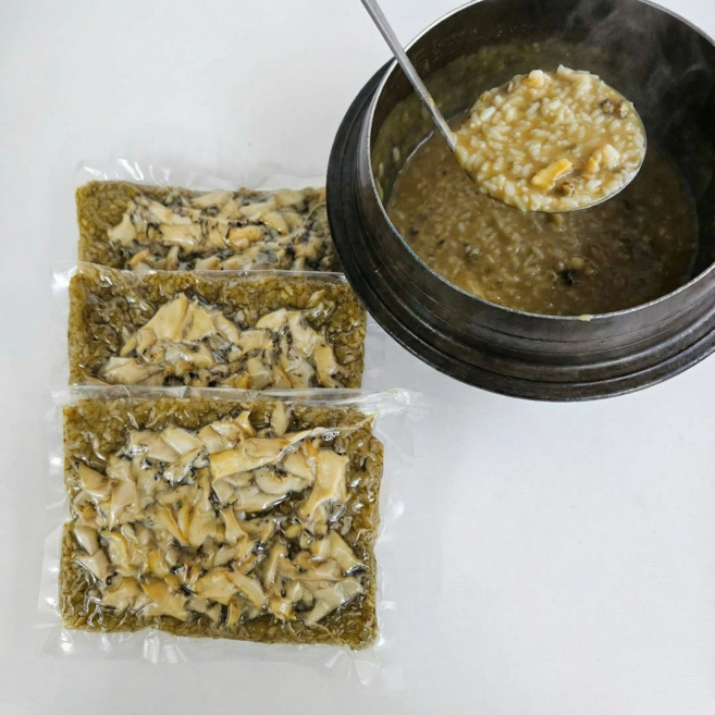 진도 수제 전복죽 남도미향 인증 프리미엄 전복살 전복내장죽, 1개, 200g