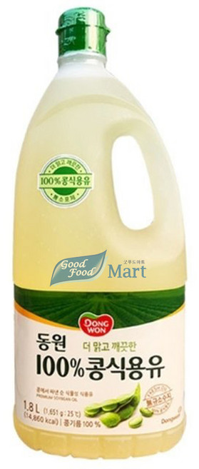 동원 100% 콩식용유 1.8L, 3개