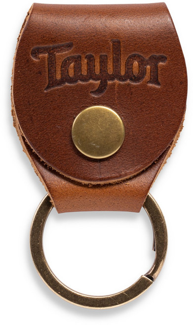 테일러기타 가죽 피크 홀더 Taylor Key Ring W/Pick Holder, 1개