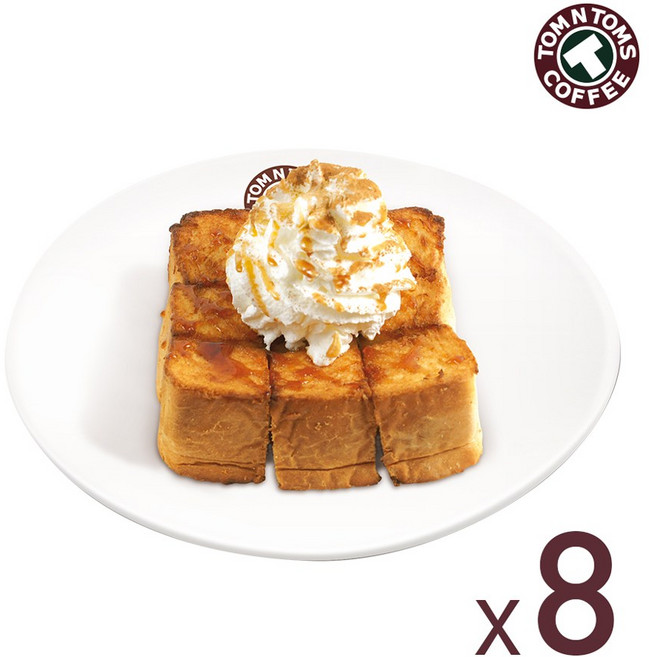 허니버터브레드 4P X 2EA, 2개, 170g