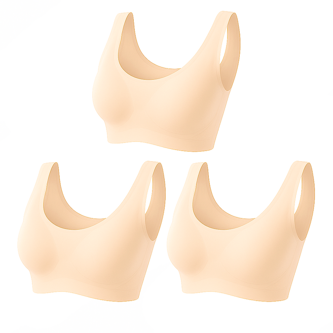 덴코 편한 심리스 여성 브라 3p