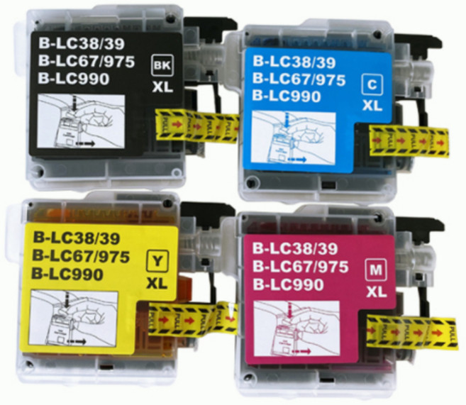 印彩 Brother LC38 LC39 副廠墨水匣 - DCP-145C 165C 385C 585CW 6690CW, 1套4色, 1個
