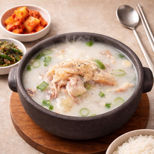 미다몰 그곳에가면 진하게 우린 한우 사골 스지 도가니탕 500g x 3팩, 3개