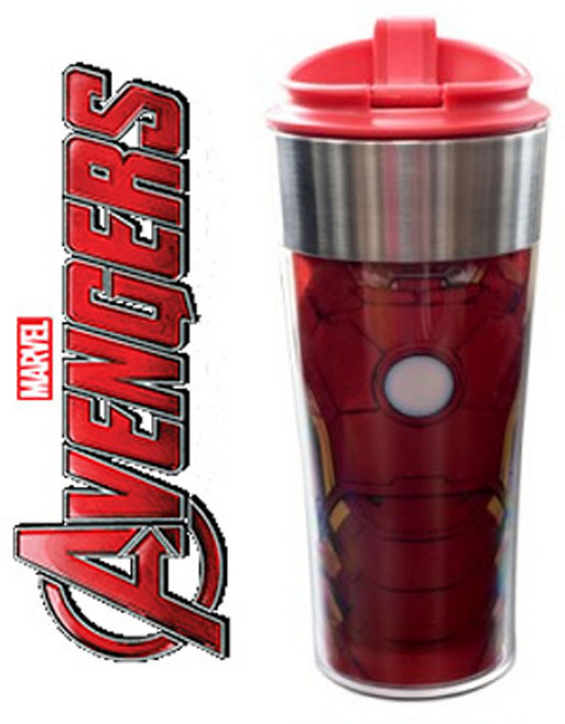 어벤져스 아이언맨 스텐레스텀블러 400ml, 1개