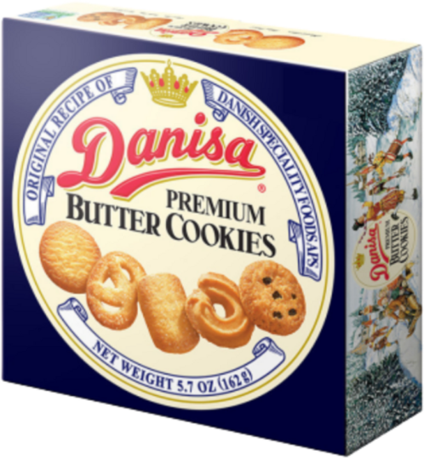 마요라 대니사 버터쿠키, 162g, 1개