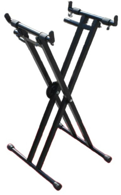 가야금 받침대 접이식 거문고 스탠드 철제 거치대, 블랙, 블랙, 1개