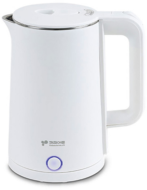 키친아트 허브 무선 전기포트 1.8L KAEP-D2530 이중단열 통 스텐레스 SUS304 과열방지