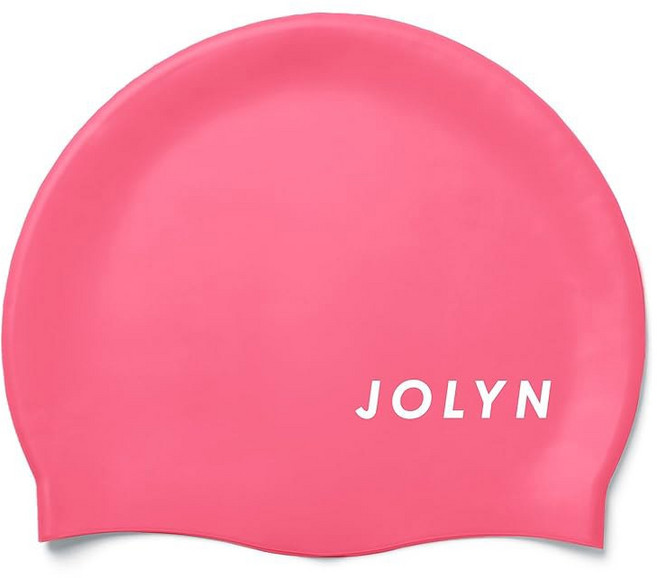 JOLYN 클래식 유니 실리콘 수영 모자 성인 여성 및 남성용 모발 보호 집중 트레이닝 편안한 미끄럼 방지 핑크 135248, 1개