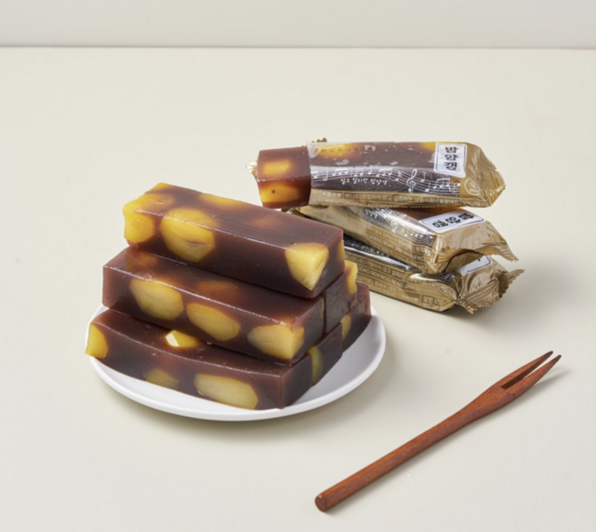 메고지고 일본식통밤양갱 고급 수제디저트 선물용 답례품 간식 65g 1상자 6개