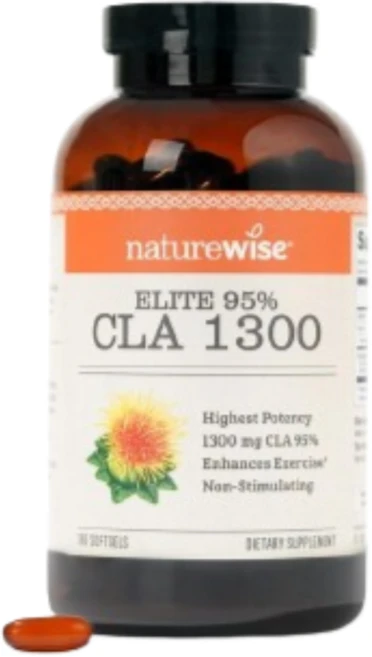 [Naturewise] CLA 1250 mg 180 소프트젤, 1개, 180정 - 쿠팡