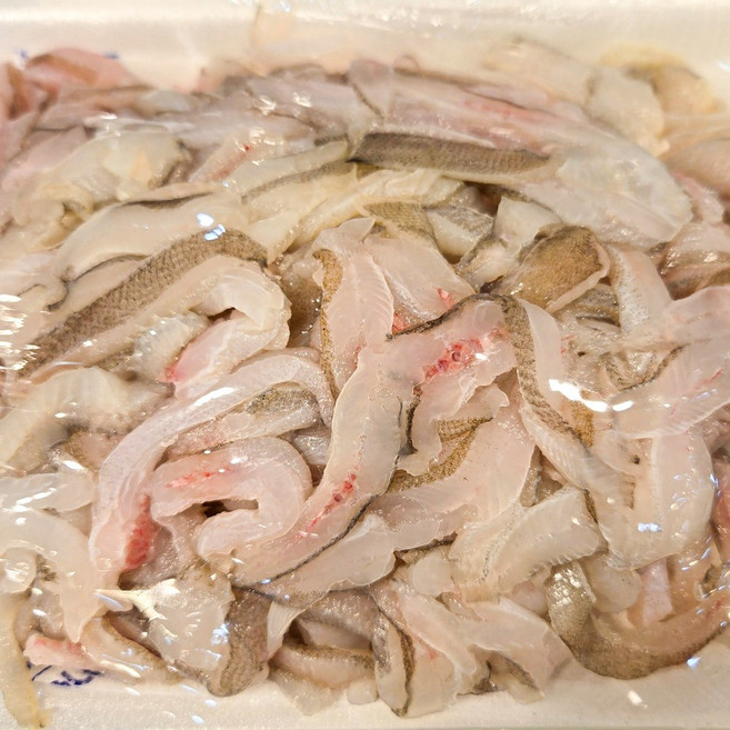 생물 미주구리 기름가자미 세꼬시 물 회 무침 자연산, 1개, 1kg(세꼬시회)