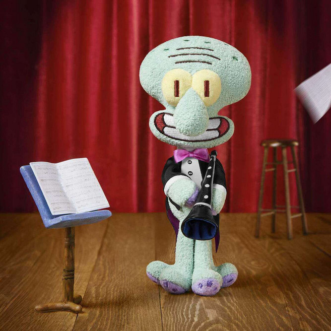 XII SPACE 章魚哥的一天系列毛絨掛件, 1個, 演奏時間【拆盒確認】