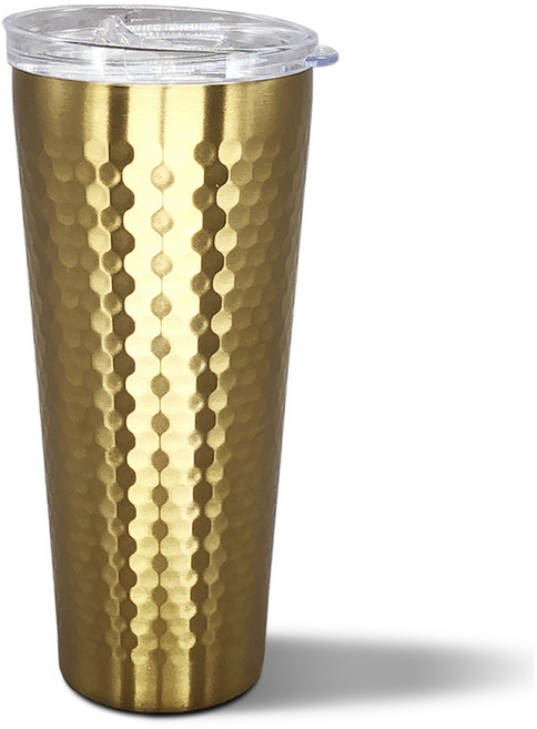 HOMART 벌집 이중 진공텀블러, 골드, 510ml