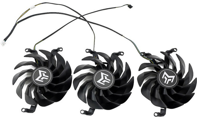GALAX RTX 3060 3070 3080 3090 Ti 메탈탑 그래픽 카드 냉각 T129215SU RTX3080 RTX3060 RTX3070, 3PCS