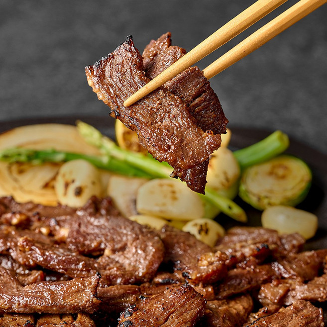 특제소스로 만든 맛 좋은 양념 토시살, 4개, 400g