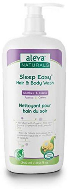 알레바 내추럴스 저자극 슬립 이지 베이비 헤어 앤 바디 워시 Aleva Naturals Hypoallergenic Sleep Easy Baby Hair and Body Wash f, 1개, 236ml