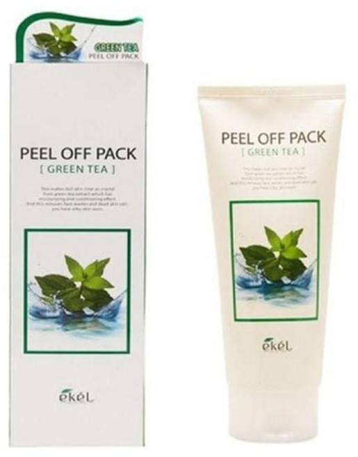 이켈 필오프팩 녹차 각질 모공케어 얼굴팩 180ml 2개, 이켈 필오프팩 녹차 각질 모공케어 얼굴팩 180ml 2, 1개입