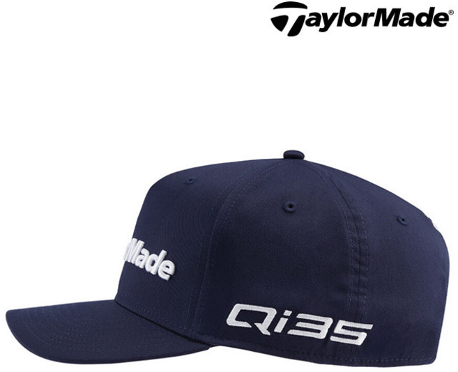 테일러메이드 TM25 투어 A-프레임 골프모자 Qi35로고, 네이비