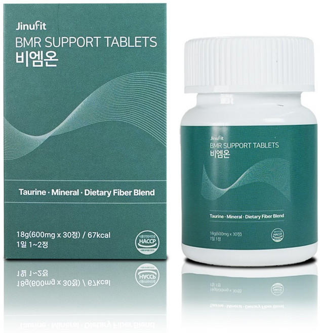 비엠알정 600mg 비엠온 기초대사량 영양제, 1박스, 30정