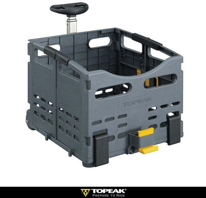 토픽 트롤리 토트 MTX 리어 바스켓, 1개, 그레이