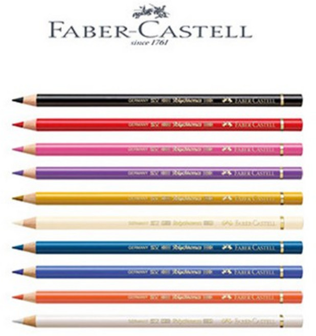 파버카스텔 폴리크로모스 전문가용 유성색연필 낱개, 174 chromium green opaque