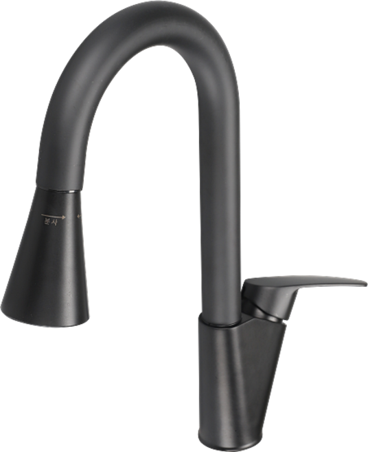 디자인 주방수전 싱크대수전 원홀 대붙이 SK-7000B, 1개