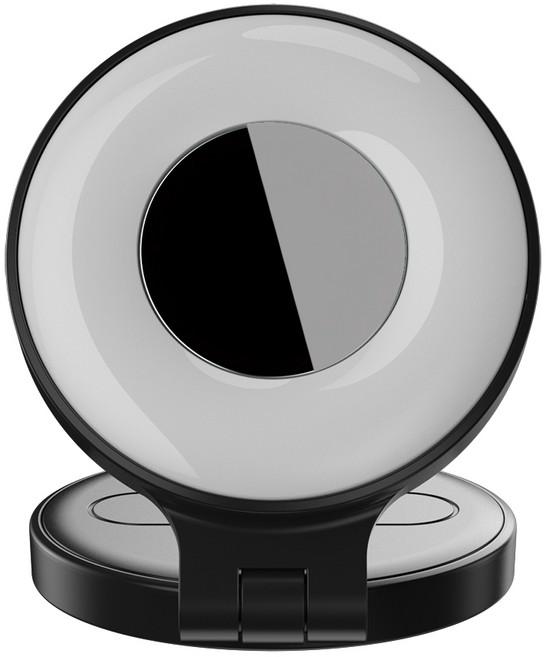 루샤인 P1 필라이트 셀카봉 스마트폰 맥세이프 조명 블랙 PF1 Light, 1개