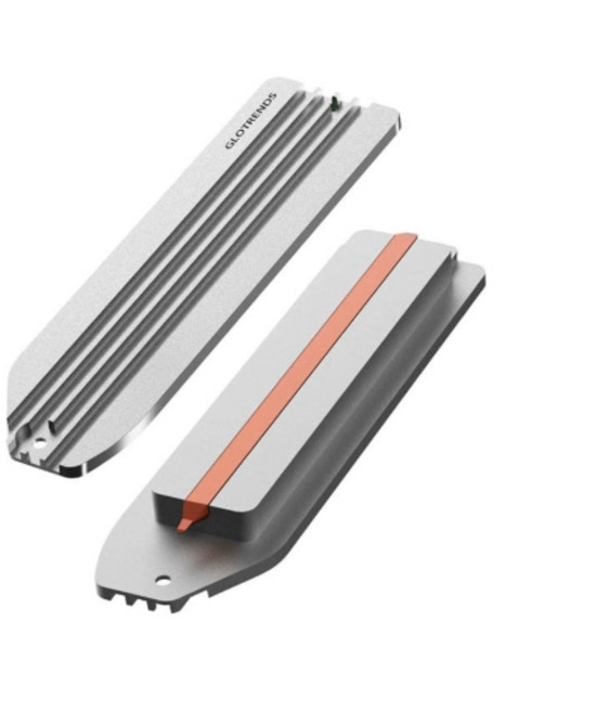 PS5전용 방열판 플레이스테이션5 SSD 방열판 히트싱크 HEATSINK, 블랙, 1개, PS5전용 1열 히트싱크