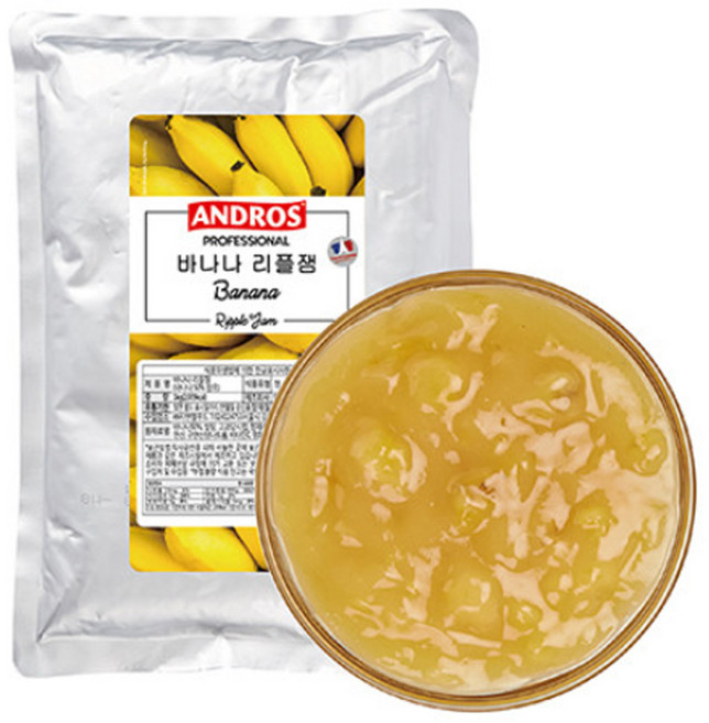 앤드로스 바나나 리플잼, 1kg, 1개