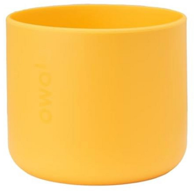 오왈라 실리콘 물병 부츠 물병용 미끄럼 방지 보호 슬리브 프리십 트위스트 및 플립 스테인리스 스틸 물병 24온스 그레이 보호, Yellow, 32 Ounces, Boot, 1개