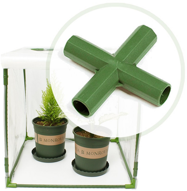비닐하우스 연결자재 (직경16mm) 미니 소형 베란다온실 이동식 가정용 조립식 비닐하우스, 1개, 5번. 직각조인트(3)