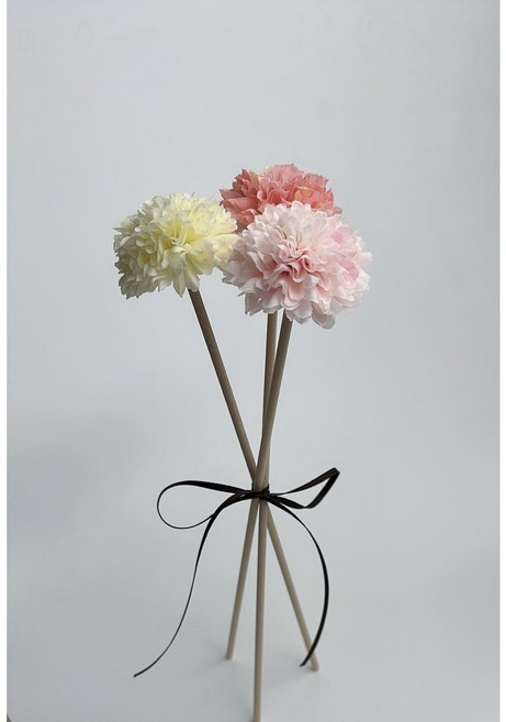 캔디프 단델리온플라워 디퓨저스틱_3송이, 3개입, 1개, 핑크믹스