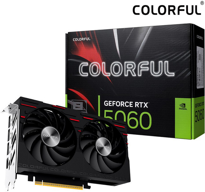 COLORFUL 컬러풀 지포스 RTX 5060 GAMING DUO D7 8GB 도우정보, RTX5060 8GB