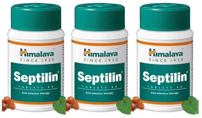 히말라야 셉틸린(면역력증진) Himalaya Septilin (Anti-infective therapy) 6box in 1set, 3개, 180정 - 쿠팡