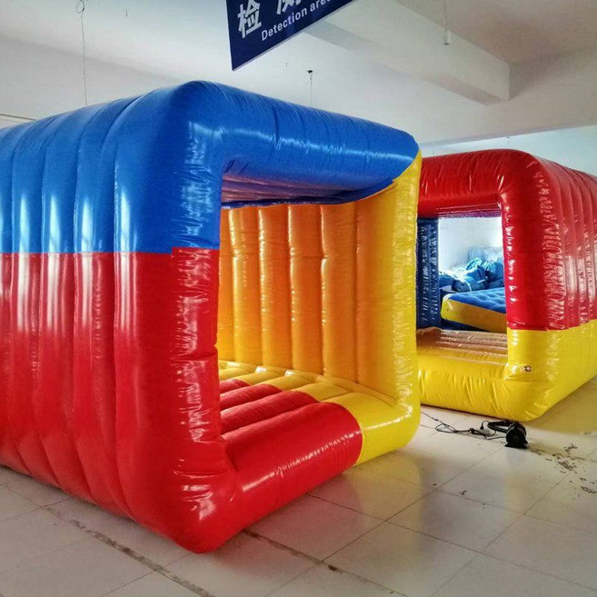 사각형 에어바운스 게임 소품 사각 타이어 체육대회 굴리기, 1.5m