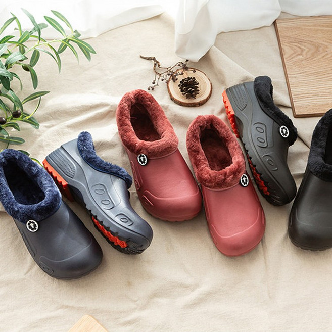 발이 편안한 EVA 미끄럼방지 마린 보온 주방신발 주방화 방한 주방 방수 신발 조리화