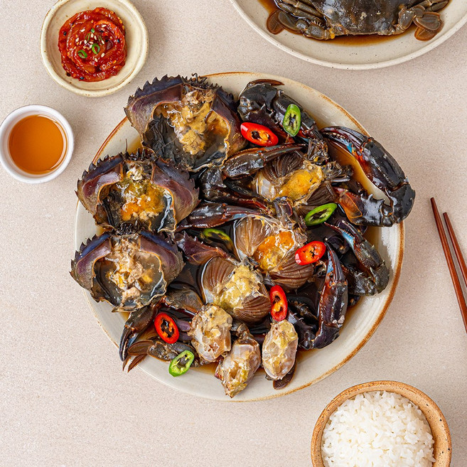 [돌산댁] 국산 여수돌산 간장돌게장 산지직송 2kg 3.5kg, 1개