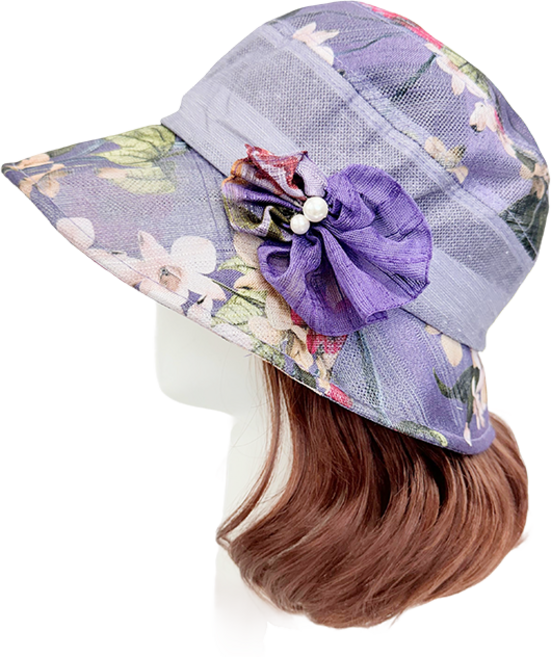 엄마짱 MHS_8657_2_수선화 진주코사지 봄여름 망사 벙거지 / 여성봄여름가을모자 엄마선물 5060모자 6070모자 중년여성 여름골프버킷햇 미니멀룩 휴양지 여름휴가 데이트룩