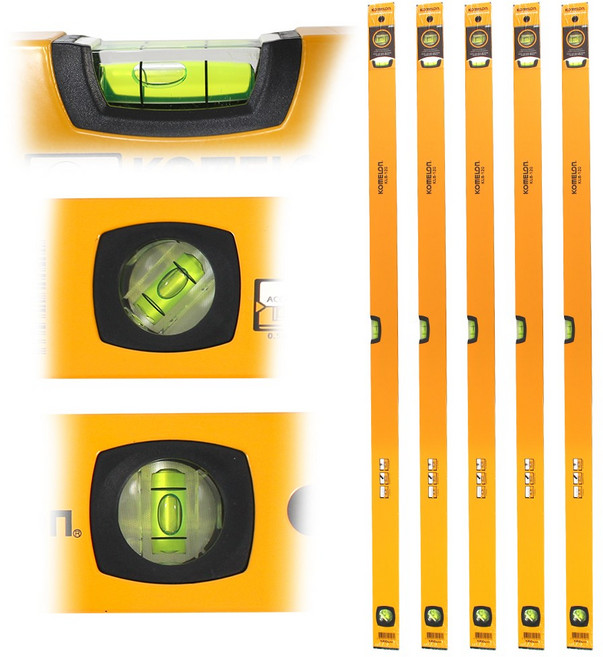 코메론 일반수평기 알루미늄 수평계 측정 수평레벨기 KLB-120 (1.2m) 코메론-15, 코메론 알루미늄 수평계 KLB-120(1.2m), 1개