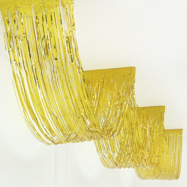 파티짱 천장 캐노피 가랜드 세트, 4개, 골드