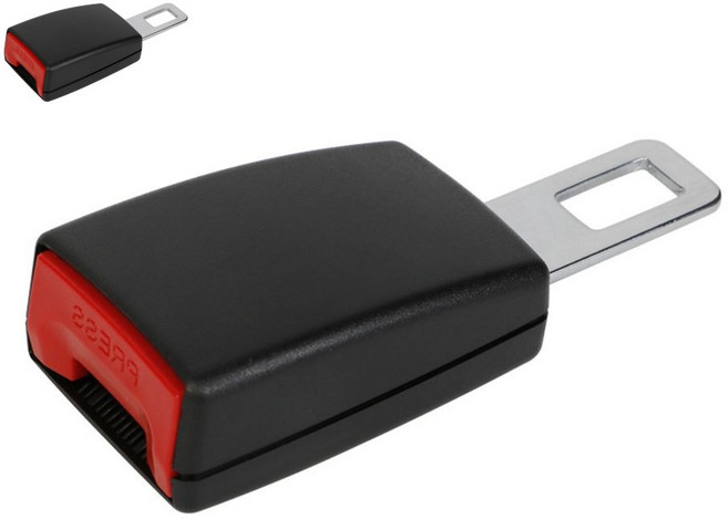 안전벨트클립 차량 안전벨트 연장버클 순정형 임산부 연장클립, 안전벨트 블랙