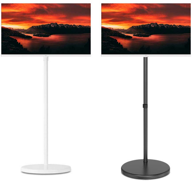 라익미 오프화이트 27인치 스마트 캠핑TV, 자가설치/택배, 단품, 오프화이트 TV