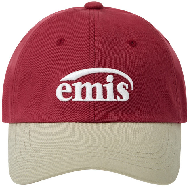 Emis 新款字母標誌混色帽