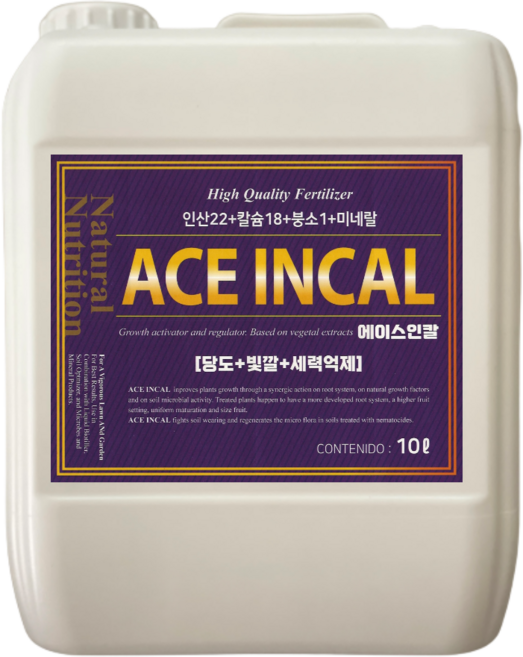 인산 초산칼슘 비료 당도제 에이스인칼, 10L, 1개, 10L