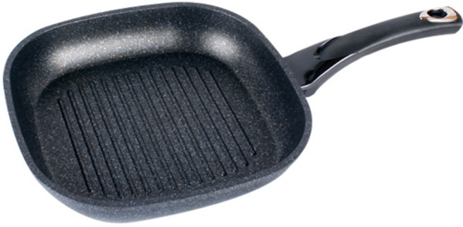 사각팬 27x4.8cm/2.4L 마블4중 코팅 큰 네모 후라이팬, 1개