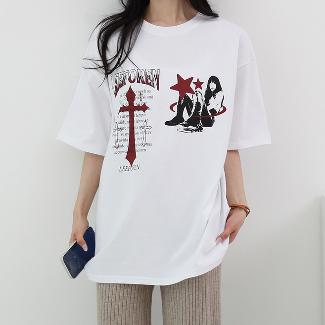 루나샵 스타걸 반팔 티셔츠